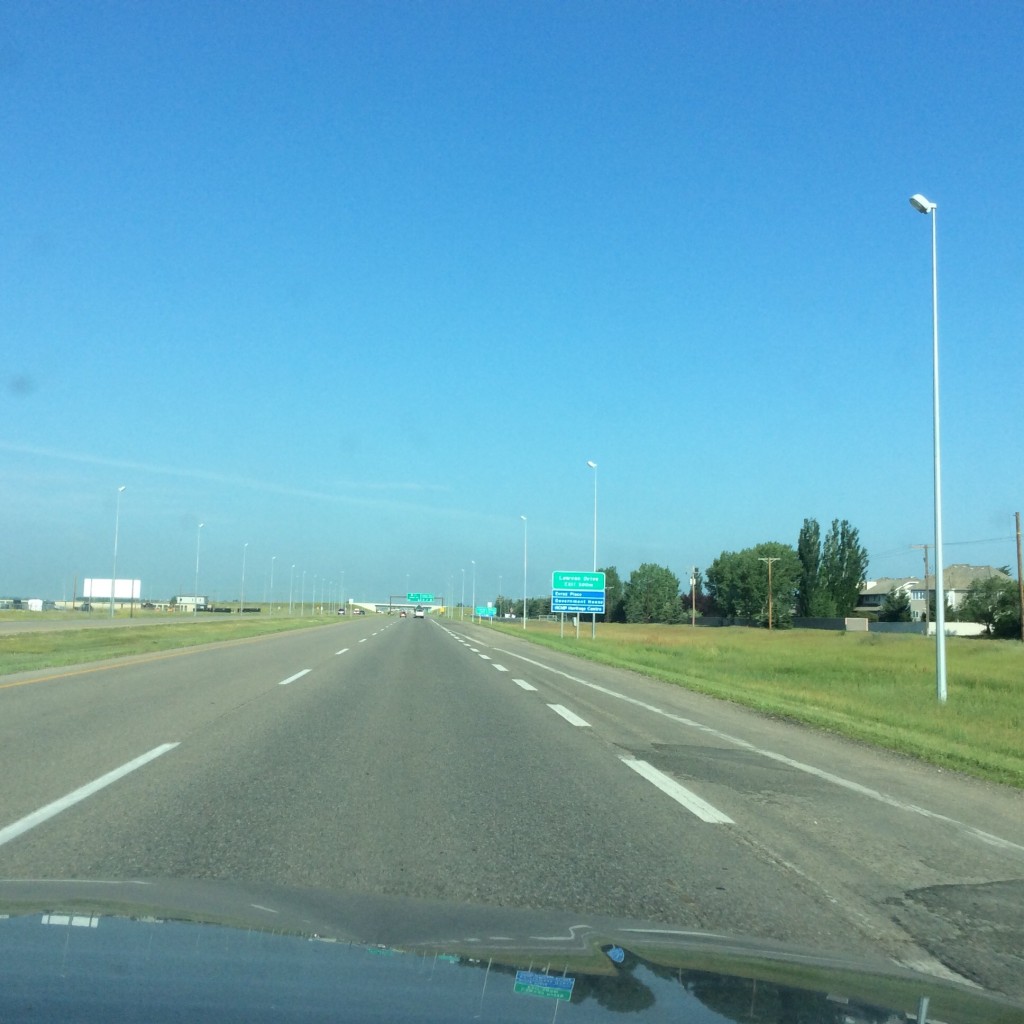 highway in Saskatchewan