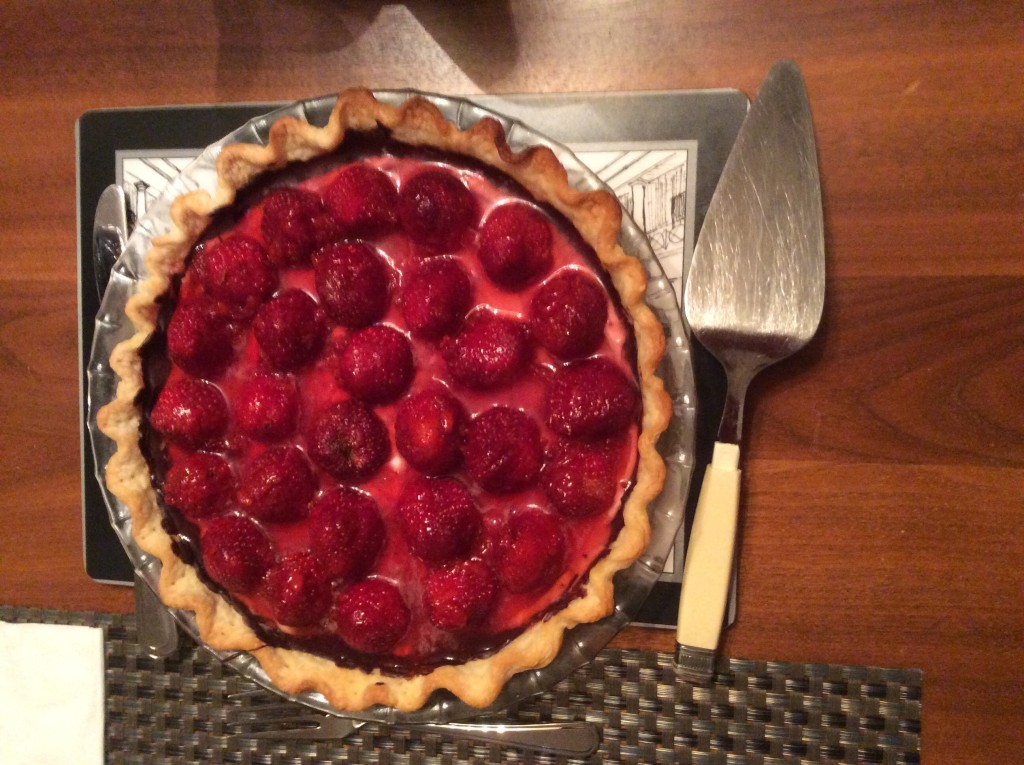 Yum! Strawberry Pie!