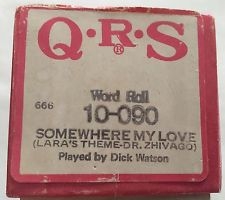 QRS Player Piano Roll