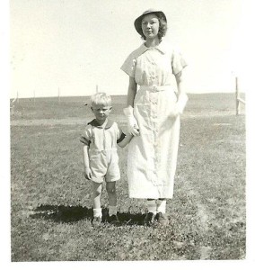 Verna and my brother Jim about 1935