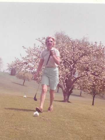 Georgie was an excellent golfer. Her handicap was an 8.