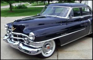 1952 Navy Blue Cadillac